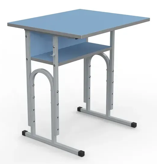 Стіл учнівський 05 №4-7/700х500 прямі кути без полиці МФ Вересень